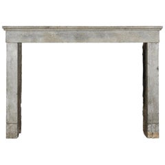 Original Timeless French Antique Fireplace Surround in Stone
