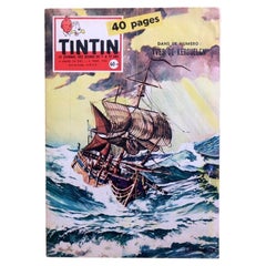 Original Tintin Magazine No. 541 March 5 1959 Le Journal de Tintin Hergé - 2C74