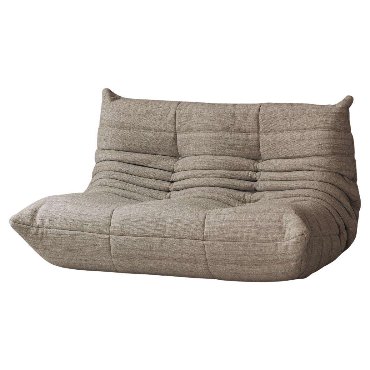 Originale 'Togo' a 2 posti di Michel Ducaroy per Ligne Roset, Francia 1960.