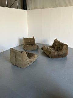 Original 'Togo' Ensemble Set by Michel Ducaroy for Ligne Roset, 1970s France