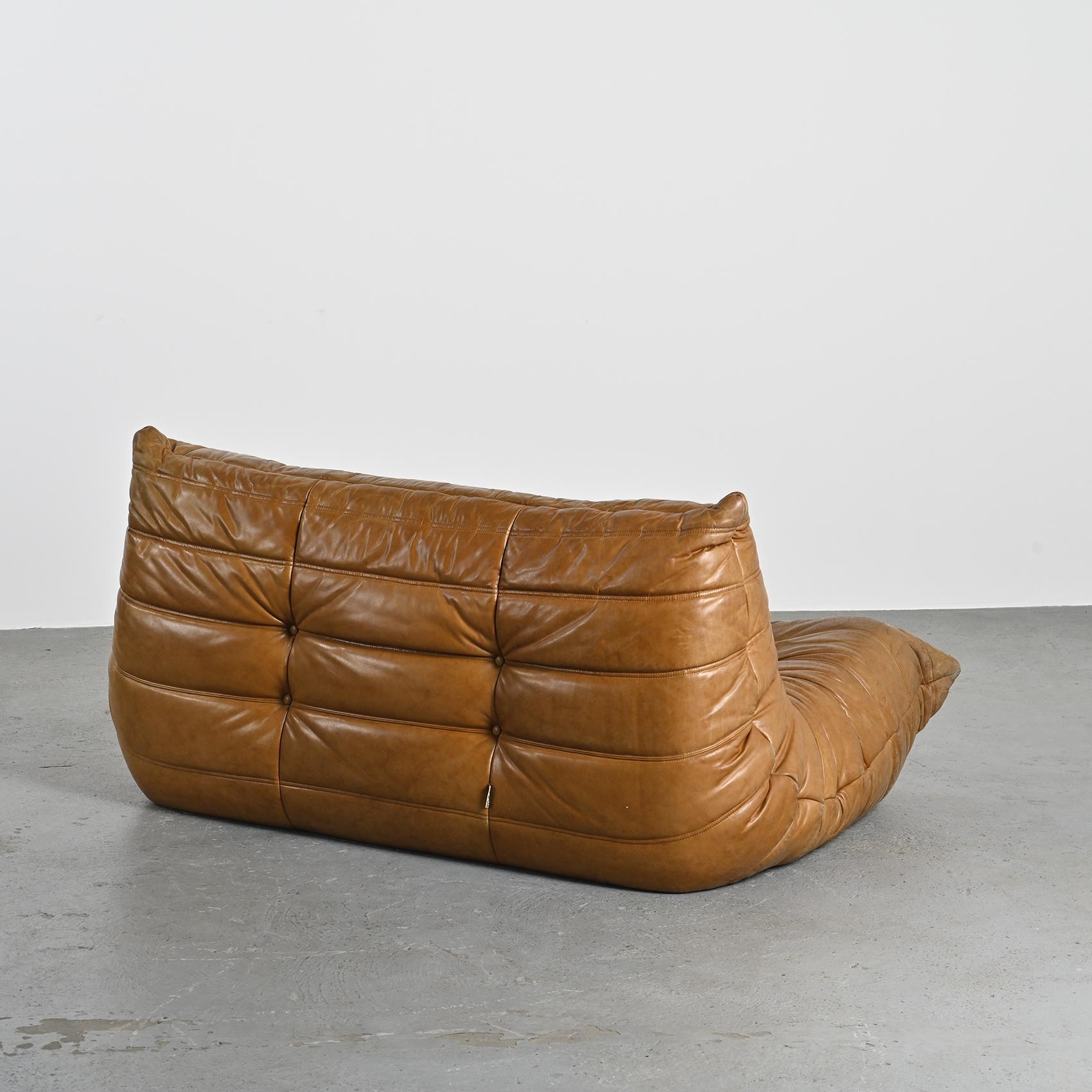 French Original Togo Sofa by Michel Ducaroy, Ligne Roset circa 1975 For Sale