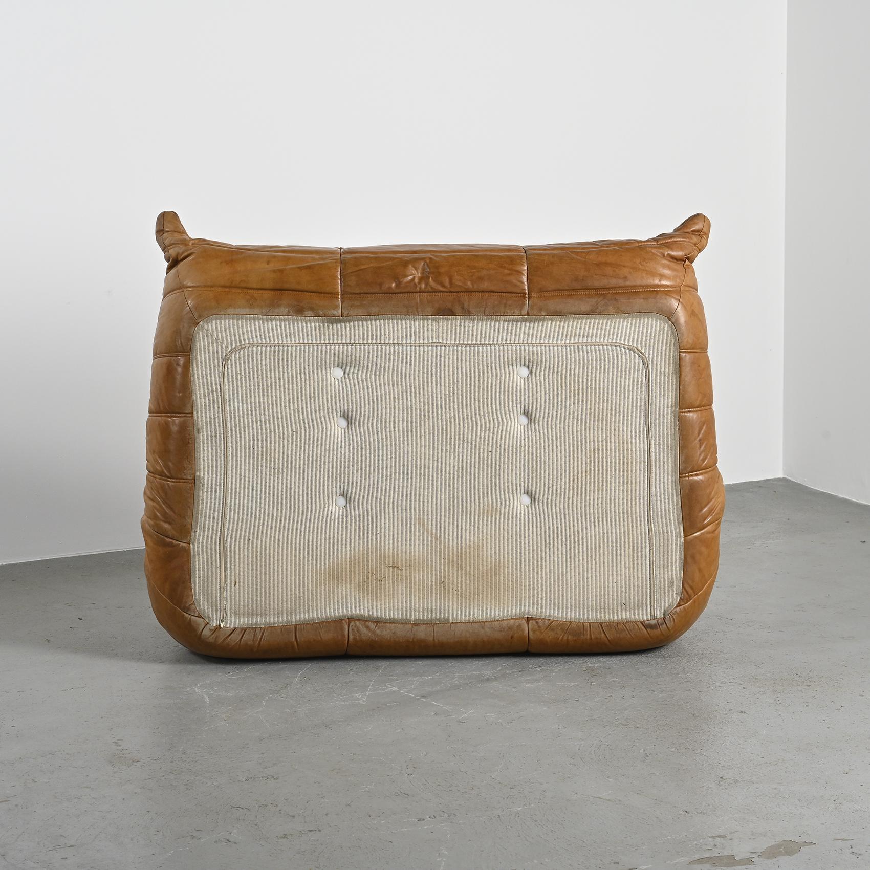 20th Century Original Togo Sofa by Michel Ducaroy, Ligne Roset circa 1975 For Sale