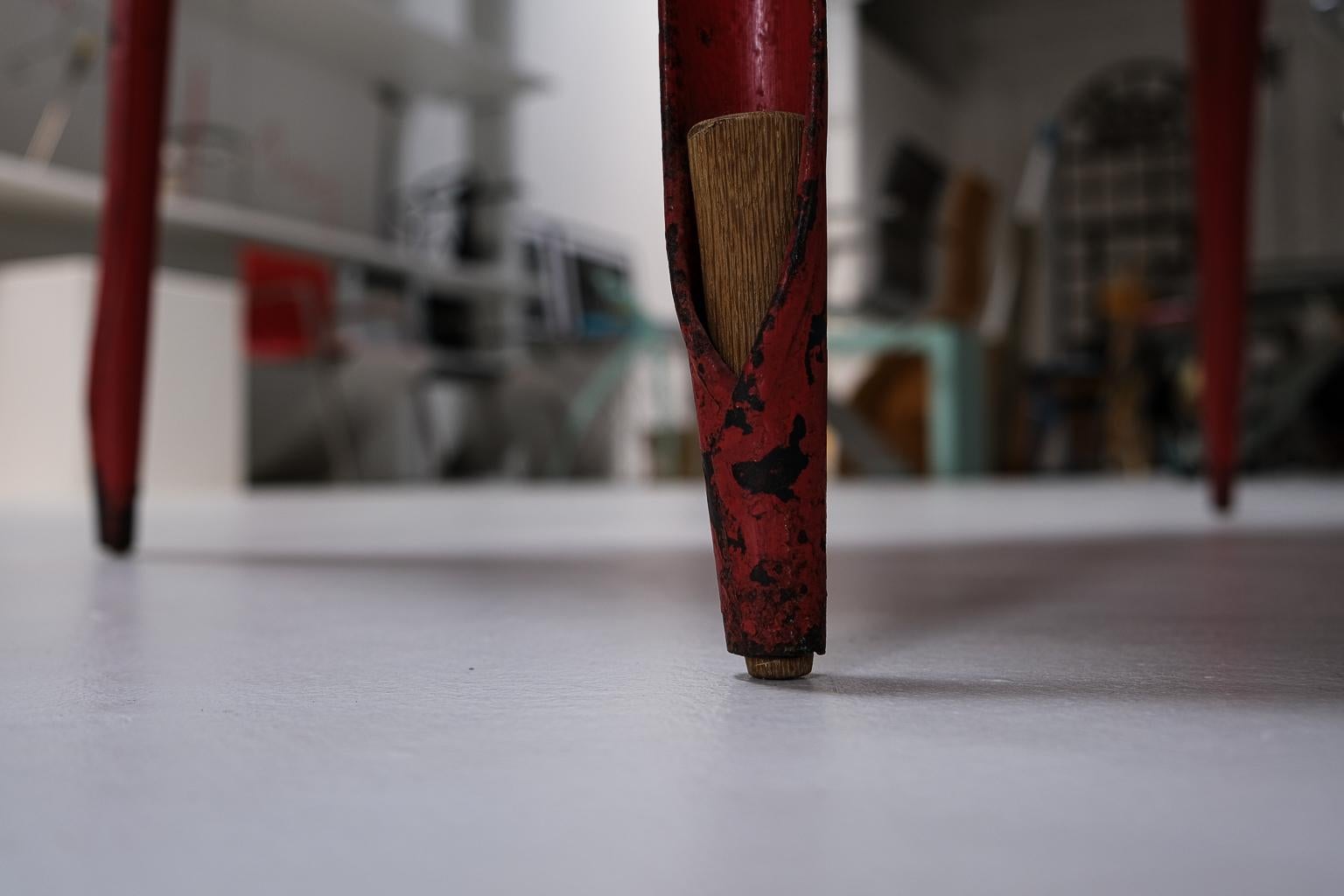 Original Tolix Garten-Esstisch von Xavier Pauchard, Frankreich, 1950er Jahre im Angebot 4