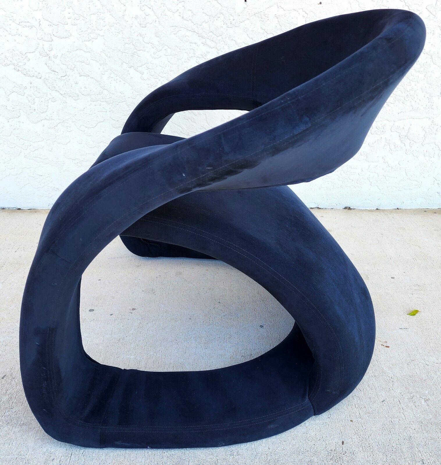 Chaise longue Tongue bleue d'origine de Jaymar Bon état - En vente à Lake Worth, FL