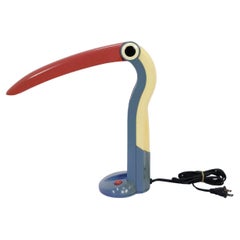 Vintage Original Toucan Table Lamps by H.T Huang
