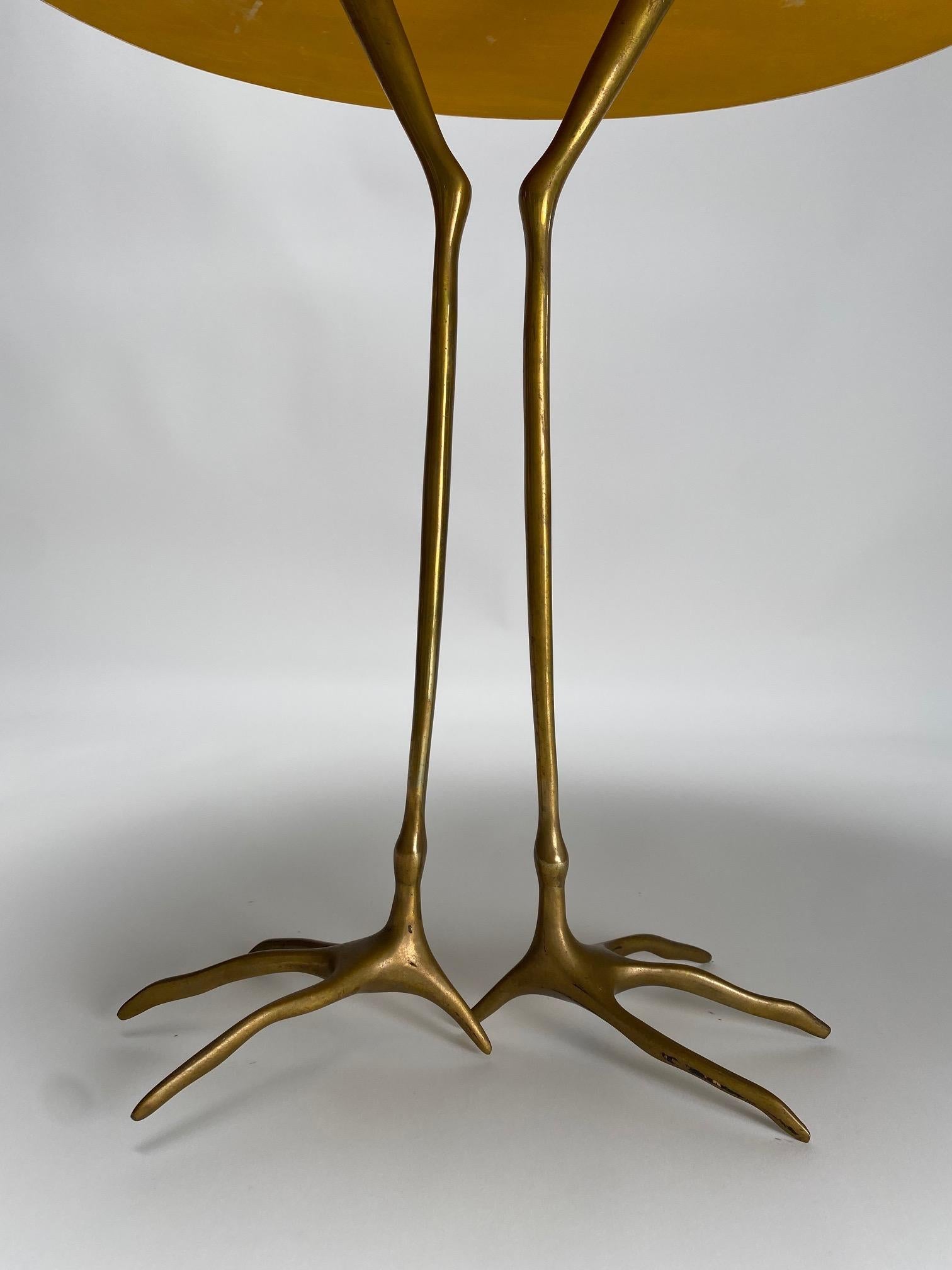Late 20th Century Original Traccia Table by Meret Oppenheim, Gavina, Italy 1970s