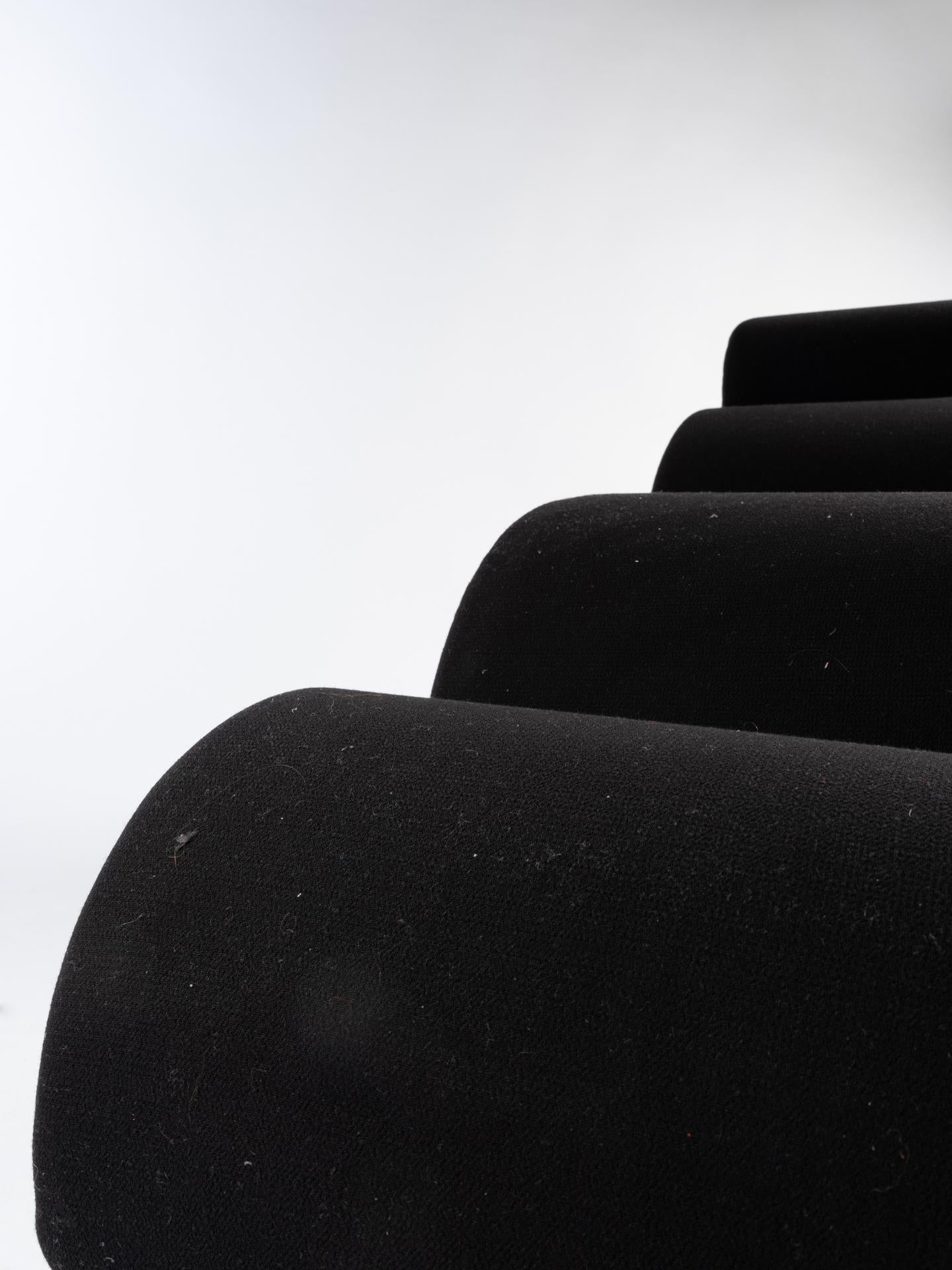 Original Tube Chair by Joe Colombo for Flexform, Italy, 1969-1979 For Sale 1