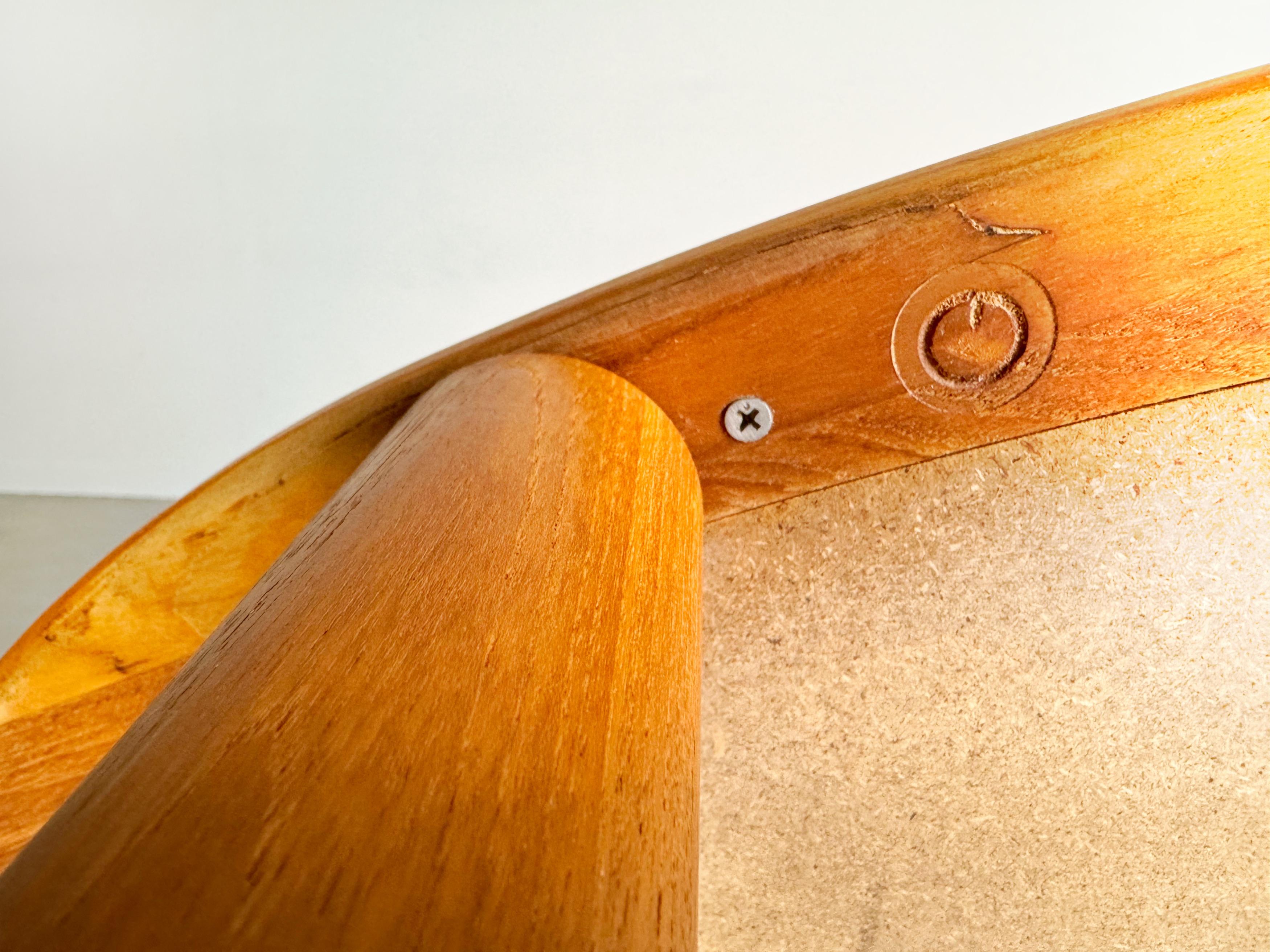 Original mesa de centro Tue Poulsen Mid Century Cerámica de teca Haslev en venta 3