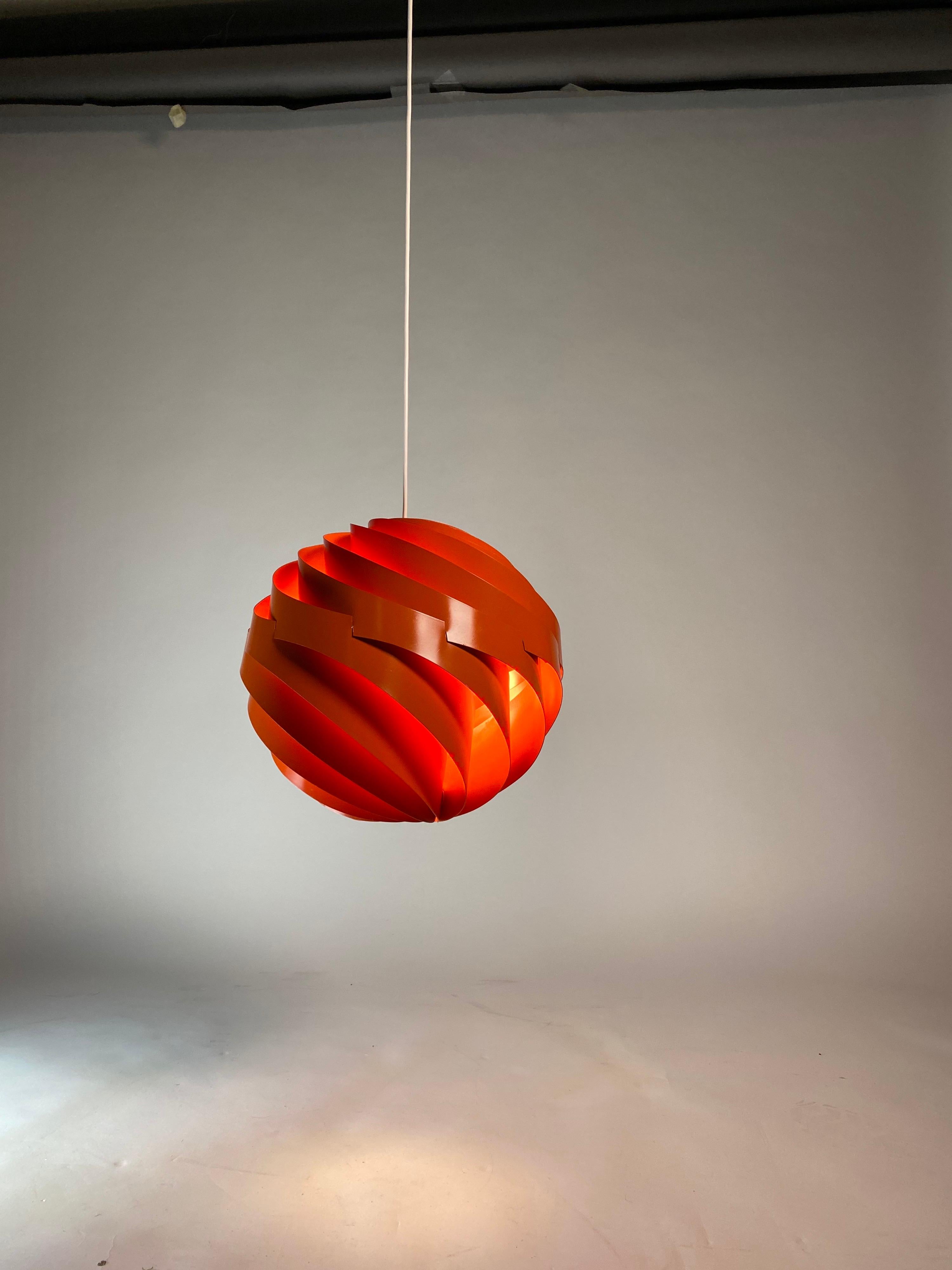 Original Turbo Ceiling Light by Louis Weisdorf for LYFA, Denmark, 1967 4