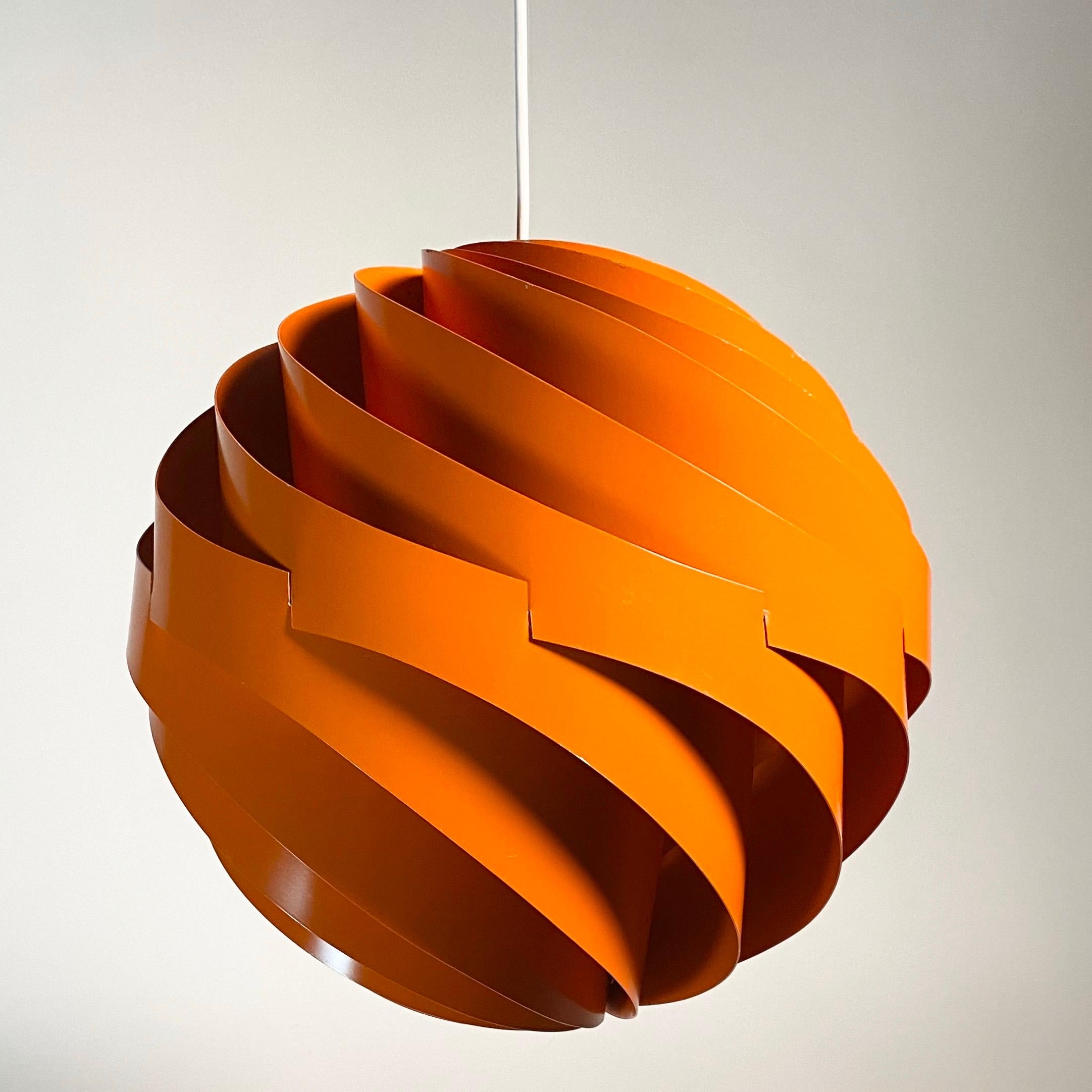 Simply one of the most beautiful design piece when talking about Danish designs from the midcentury era. Louis Weisdorf has owned respect for his engenious lighting designs all over the world and the Turbo is indeed no exception.

A real