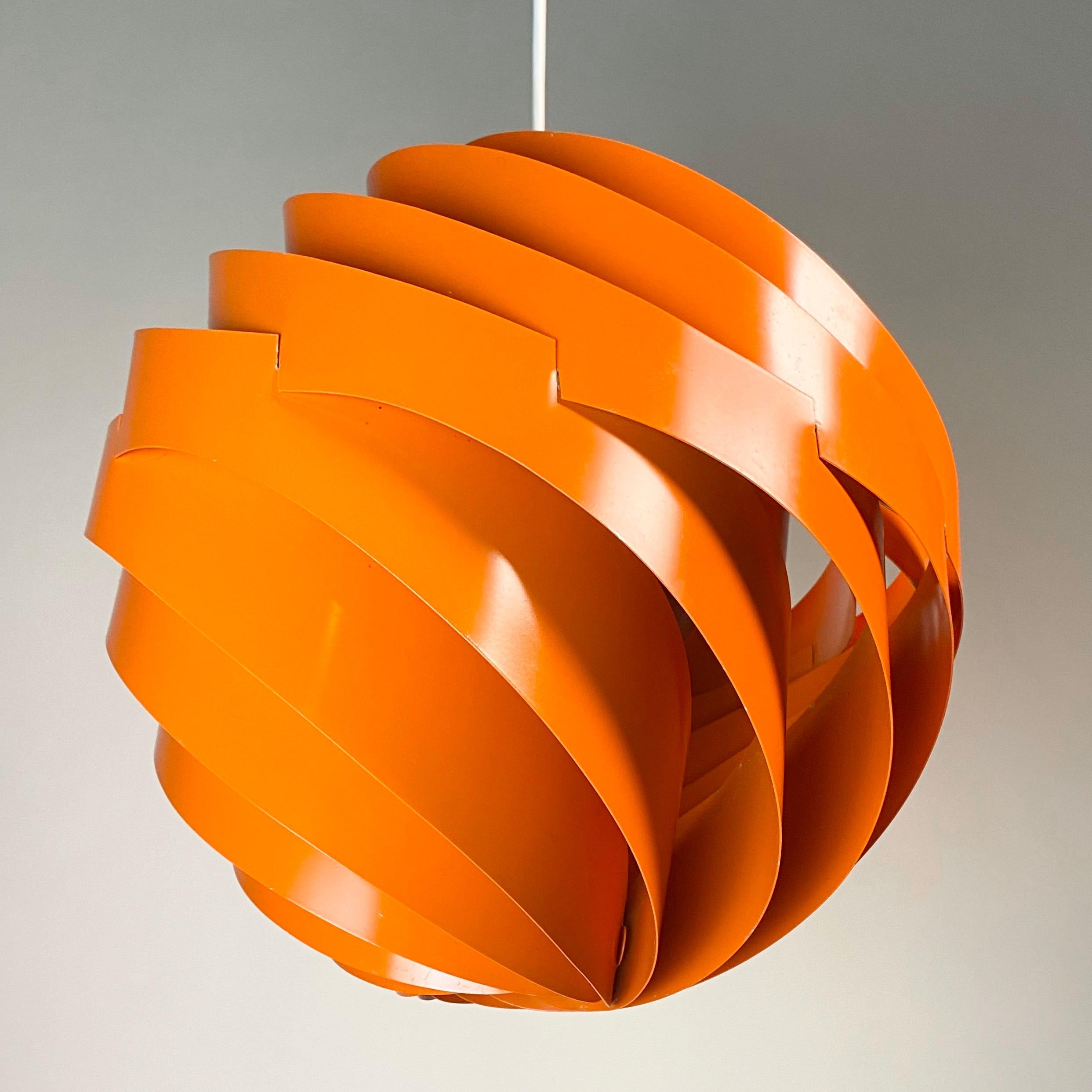 Original Turbo Ceiling Light by Louis Weisdorf for LYFA, Denmark, 1967 In Good Condition In Haderslev, DK