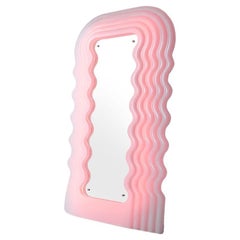 Ultrafragola Mirror Pink by Ettore Sottsass for Poltonova, Italy