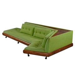 Original Unrestored Adrian Pearsall Boomerang Sofa by Craft Associates