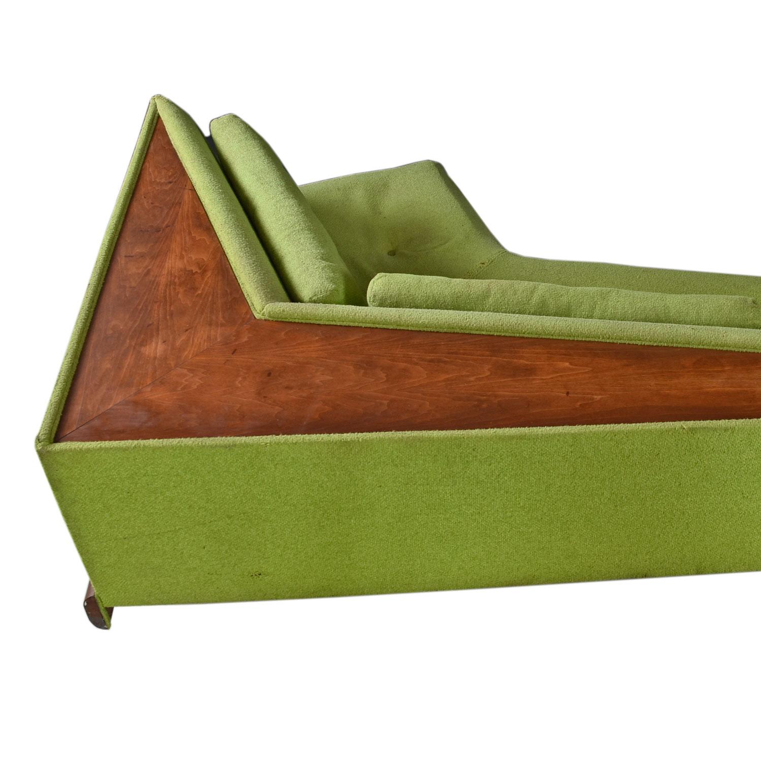 Mid-20th Century Original Unrestored Adrian Pearsall Boomerang Sofa by Craft Associates
