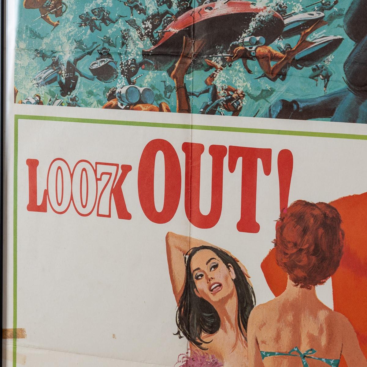 Original U.S James Bond 007 'Thunderball' Poster c.1965 For Sale 3