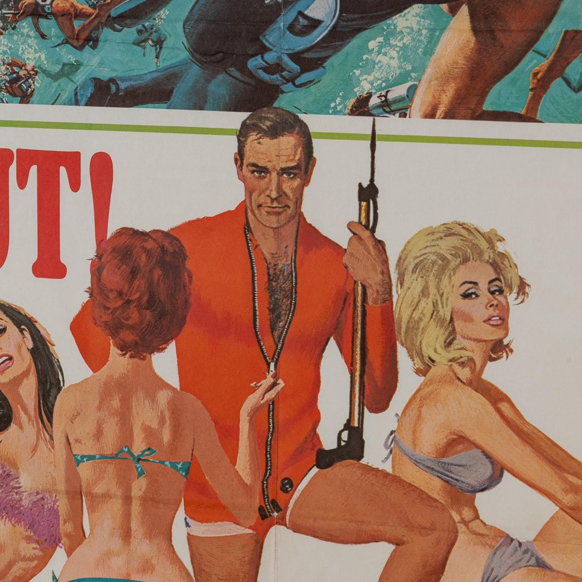 Original U.S James Bond 007 'Thunderball' Poster c.1965 For Sale 6