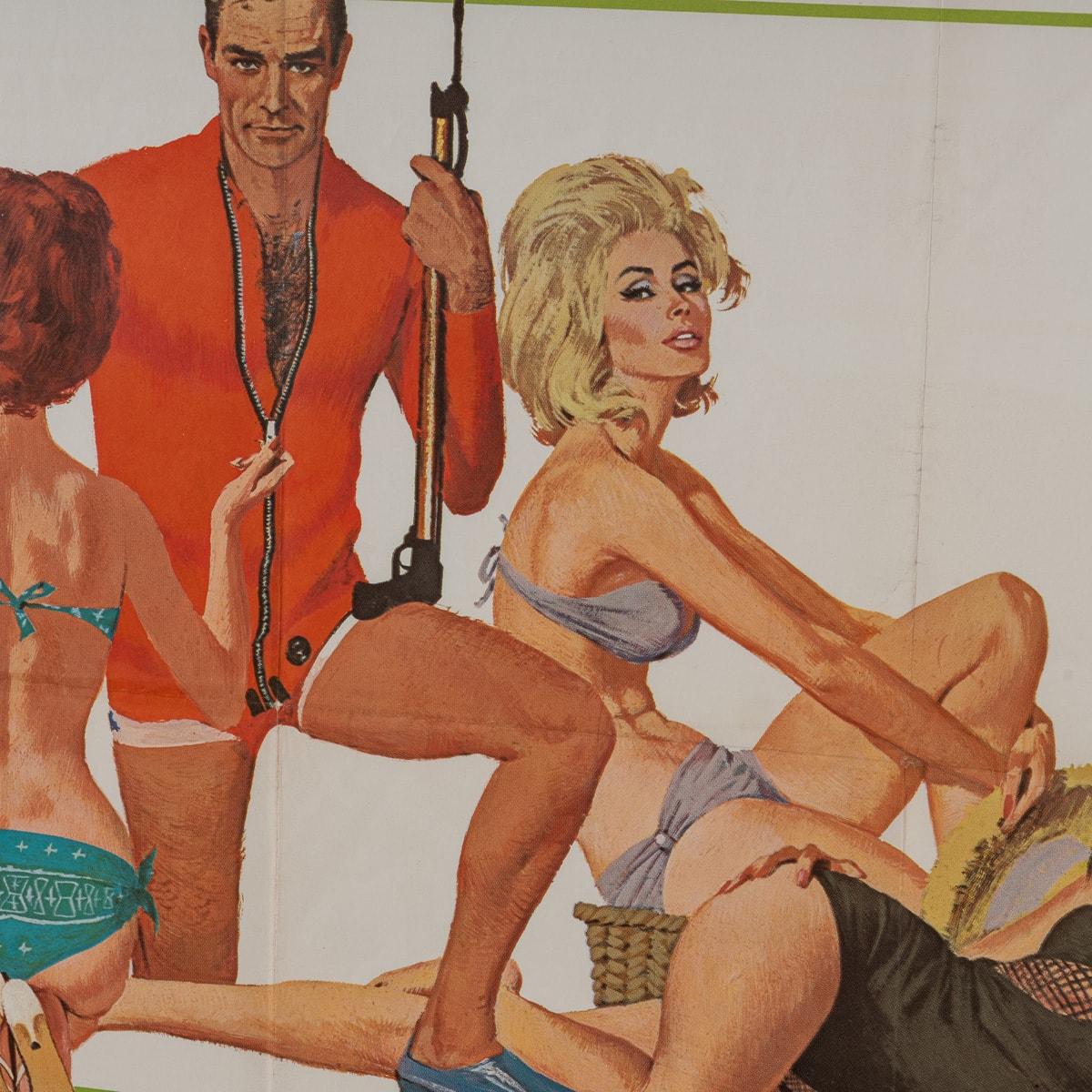 Original U.S James Bond 007 'Thunderball' Poster c.1965 For Sale 9