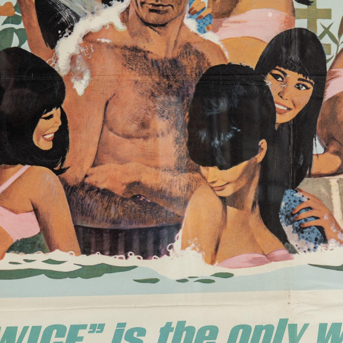 Poster originale della metropolitana di James Bond 007 'Si vive solo due volte', pubblicato negli Stati Uniti nel 1967. 2