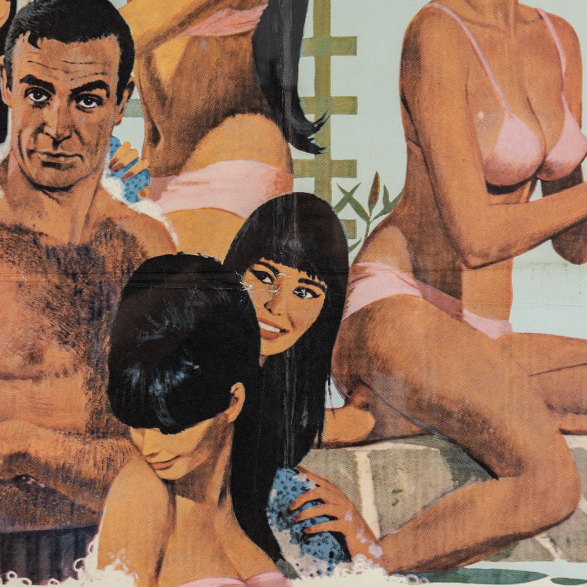 Poster originale della metropolitana di James Bond 007 'Si vive solo due volte', pubblicato negli Stati Uniti nel 1967. 6