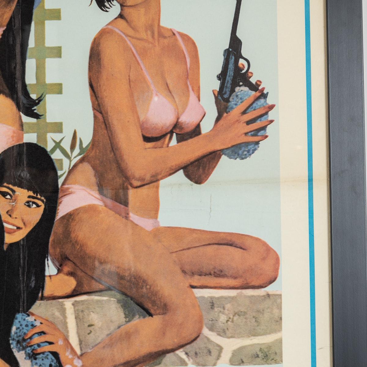 Poster originale della metropolitana di James Bond 007 'Si vive solo due volte', pubblicato negli Stati Uniti nel 1967. 8