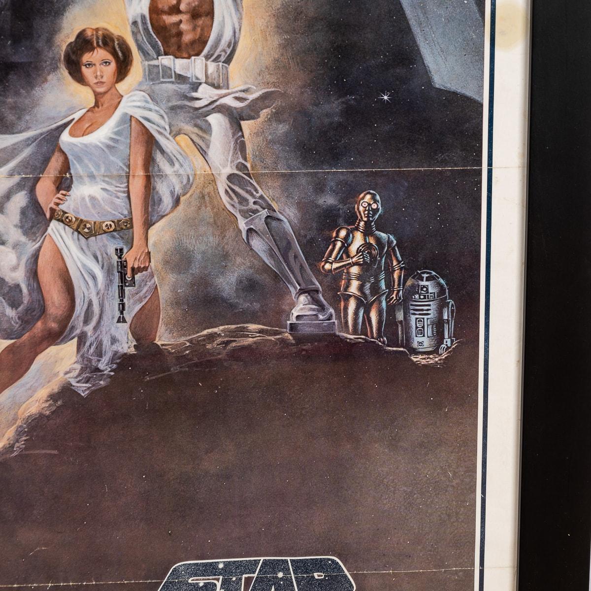Original U.S. release Star Wars „A New Hope“-Poster im Stil von „A New Hope“, 77/21, ca. 1977, Original im Angebot 5