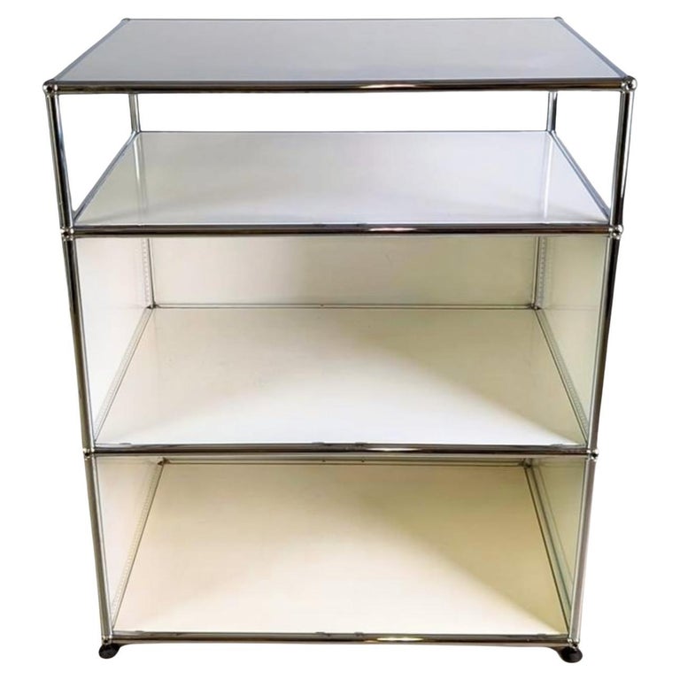 Original USM Haller Anrichte weiß 3x1 Kommode Regal Fritz