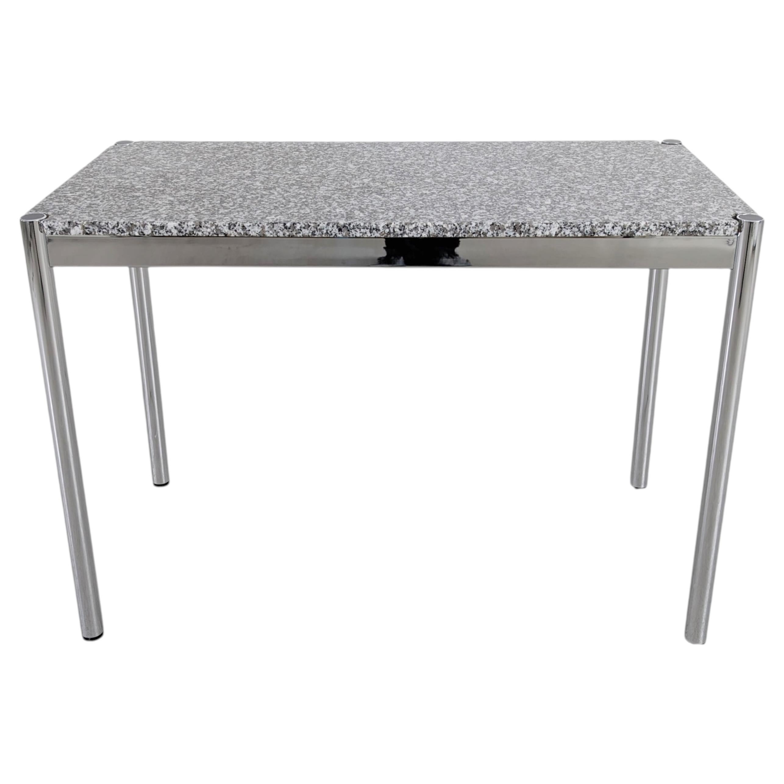 Original USM Haller Beistelltisch „Granit“ im Vintage-Design – Esstisch