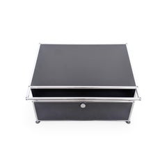 Original USM Haller Couchtisch Fritz Haller Beistelltisch Metall