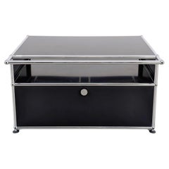 Original USM Haller Couchtisch Fritz Haller Beistelltisch Metall