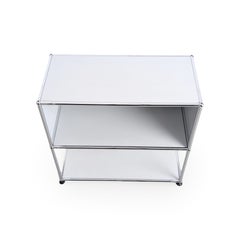 Original USM Haller Kommode Fritz Haller weiß Schrank Sideboard3