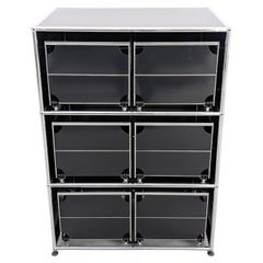 Original USM Haller Kommode Registerauszug Anrichte Sideboard