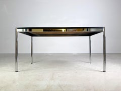 Original USM Haller Schreibtisch neu lackiert schwarz Design Tisch
