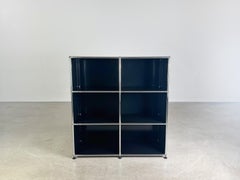 Original USM Haller Sideboard 2x3 Kommode Design Regal schwarz