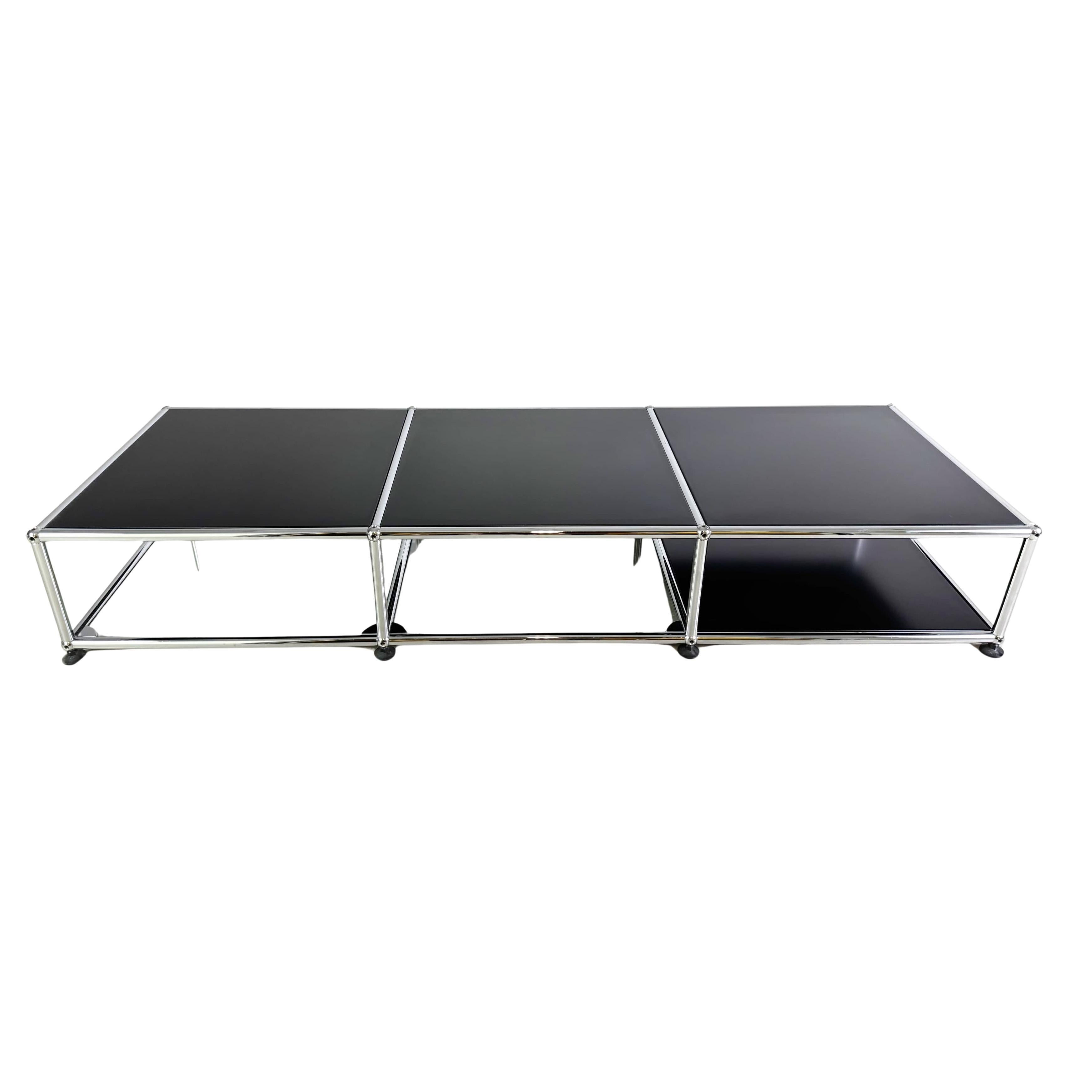 Original Aparador USM Haller Tablero Bajo Fritz Haller Diseño de Tablero de TV