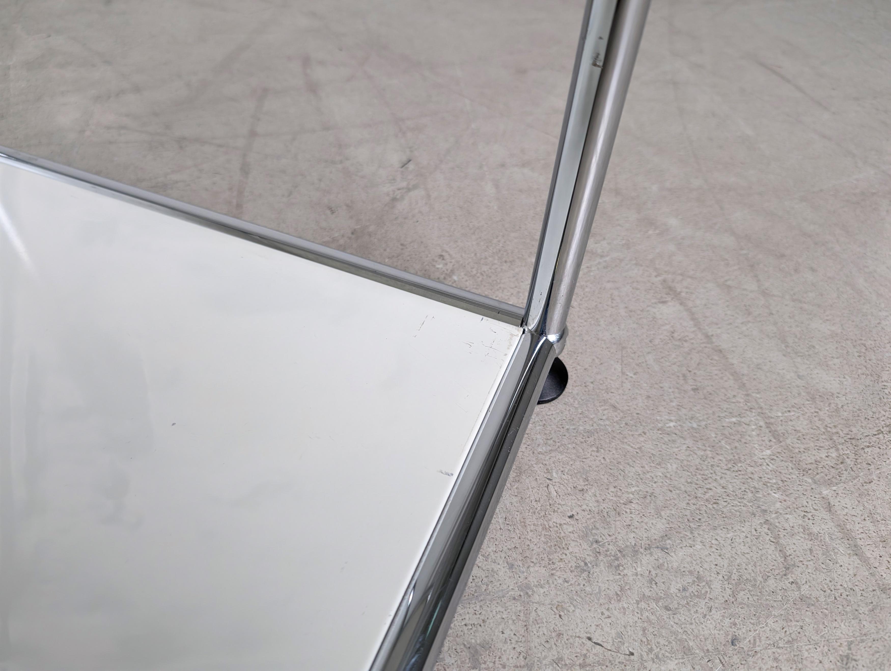 Original USM Haller Sideboard weiß 1x2 TV-Board Kommode Fritz For Sale 3