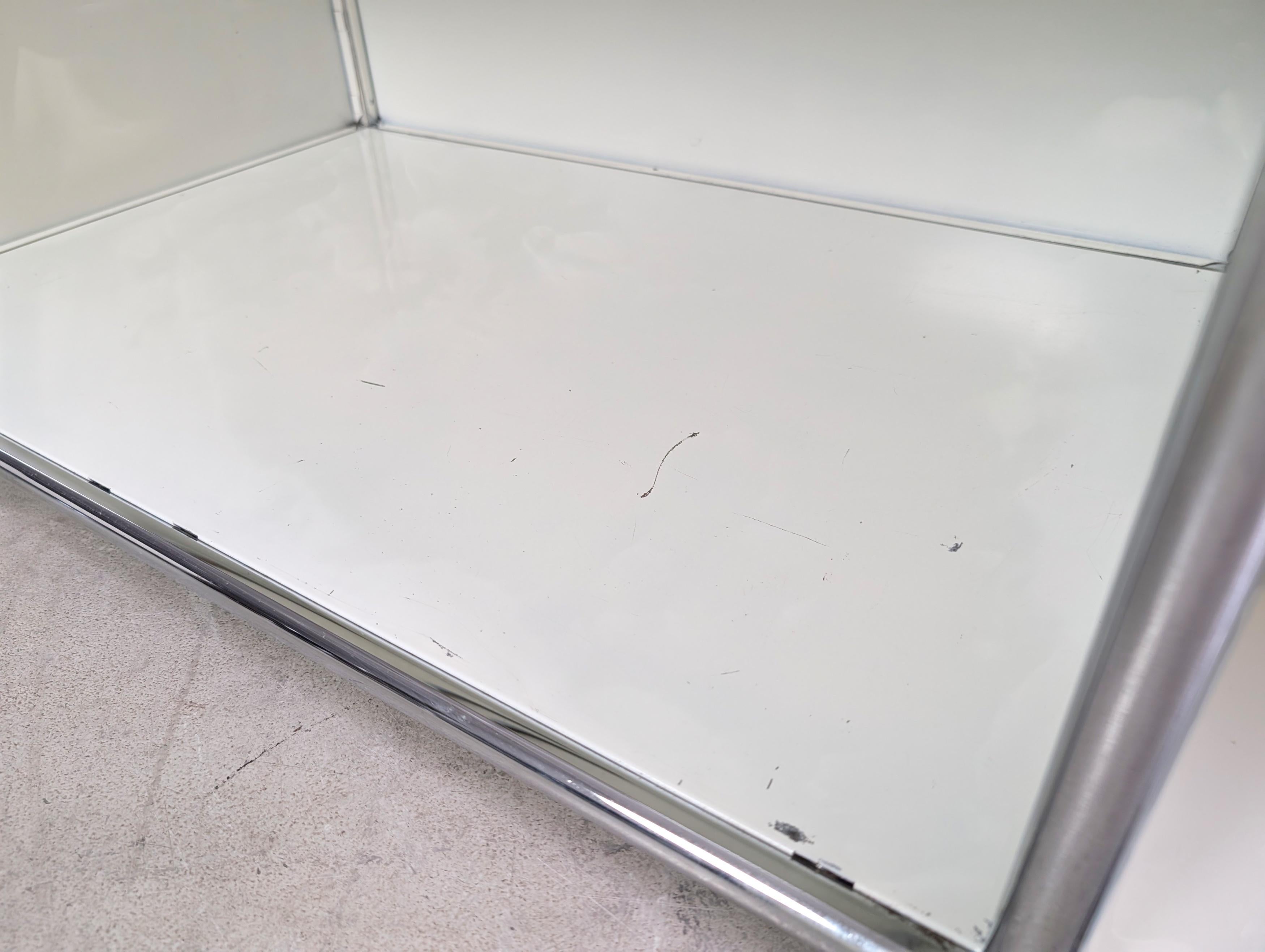 Original USM Haller Sideboard weiß 2x2 TV-Board Kommode Fritz en vente 1