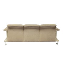 Original Velvet Three-Seat Sofa Bz29 by Gerd Lange 't Spectrum, 1970