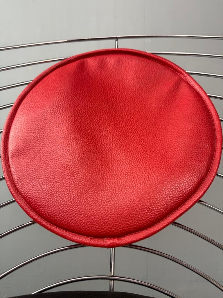 Sedia a cono in filo metallico originale di Verner Panton - 1988 - Fritz Hansen - Design danese in vendita 4