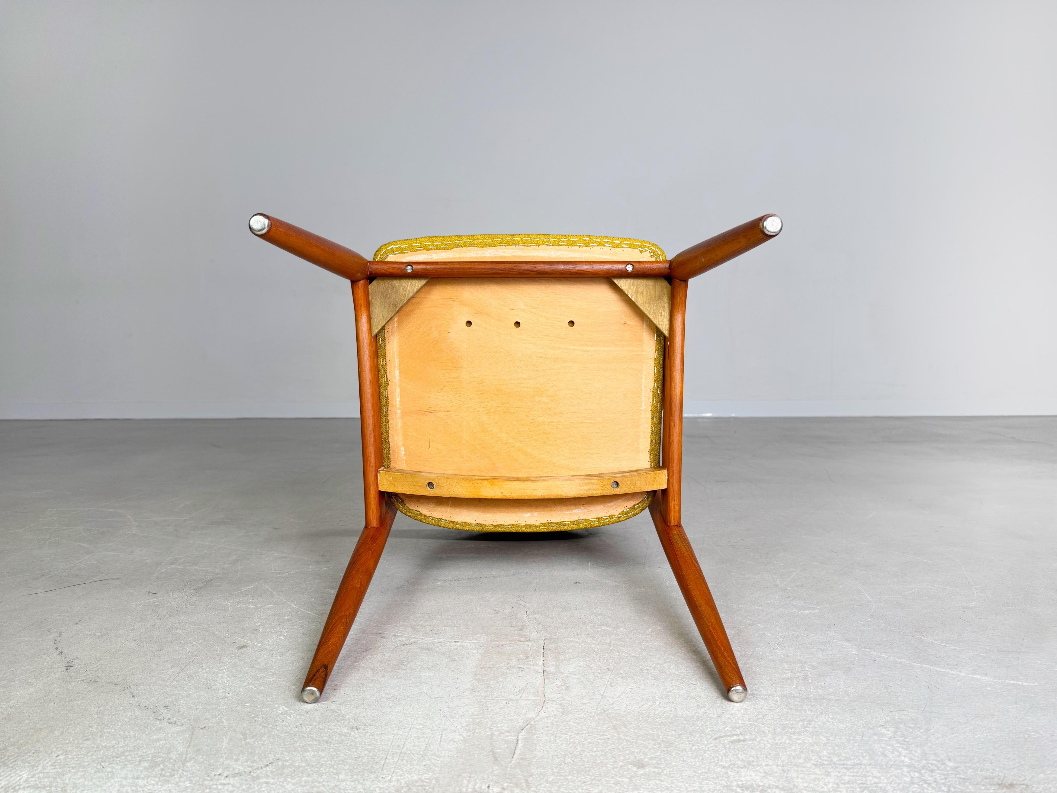 Vestervik Eriksen Stuhl Tromborg teck du milieu du siècle dernier, 1960 en vente 3