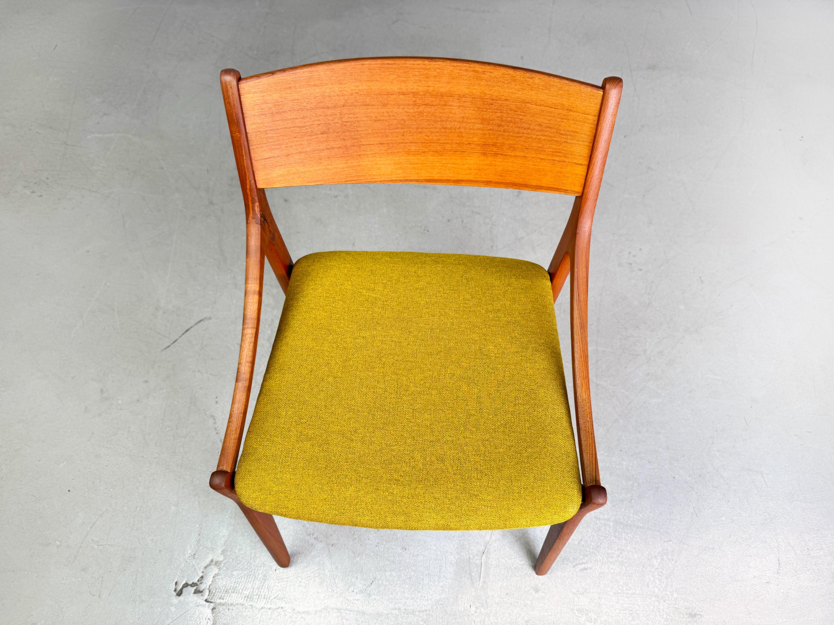Vestervik Eriksen Stuhl Tromborg teck du milieu du siècle dernier, 1960 Bon état - En vente à Berlin, DE