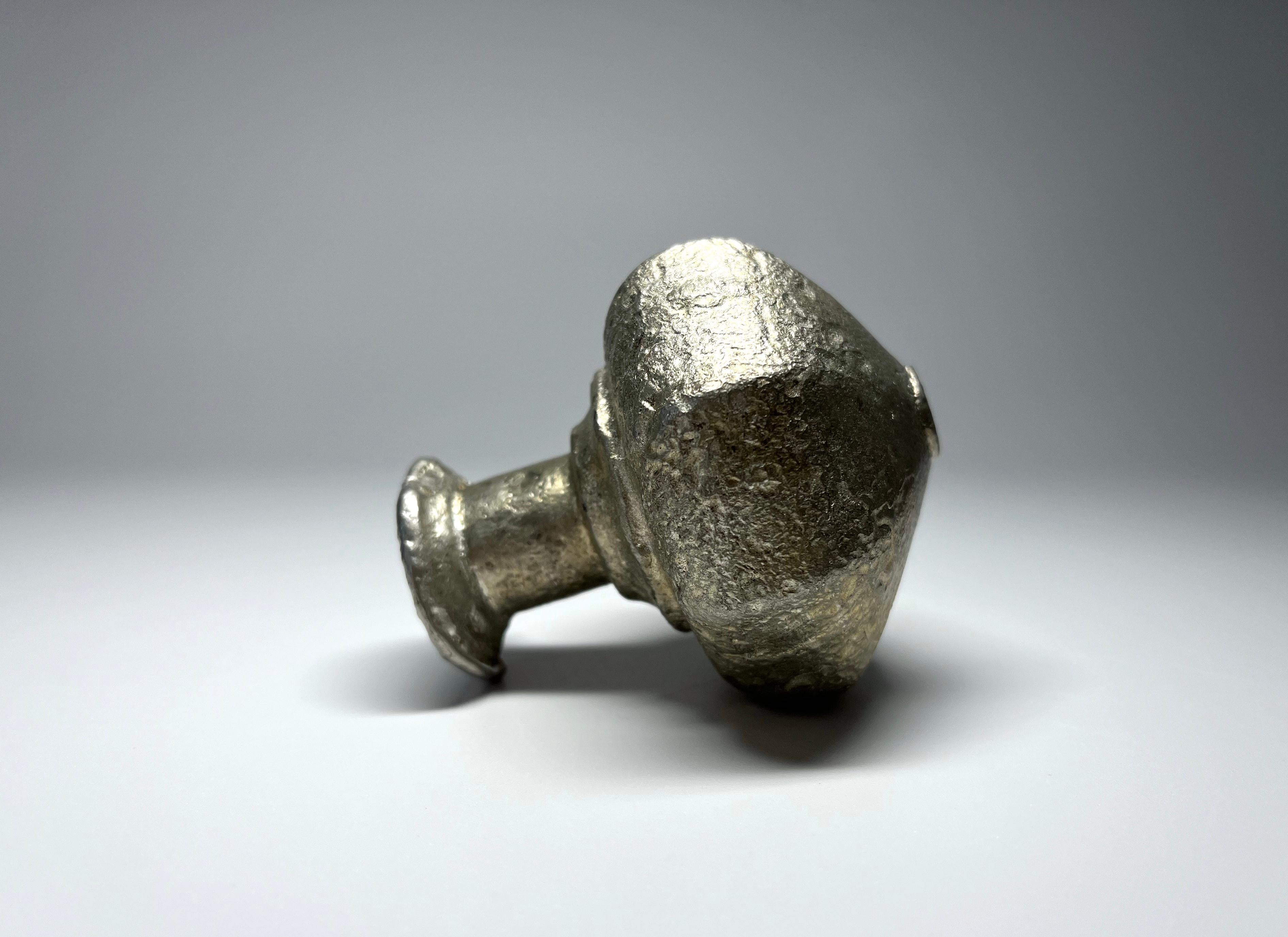Original Glasgow School of Art, artist's proof of a pewter casting of a Victorian door knob
The mold for this one-off casting was created using a Victorian brass door knob - only one casting was produced and the bespoke two-part mold was destroyed,