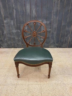 Original Victorian Style Bergère Armchair, Fully Restored