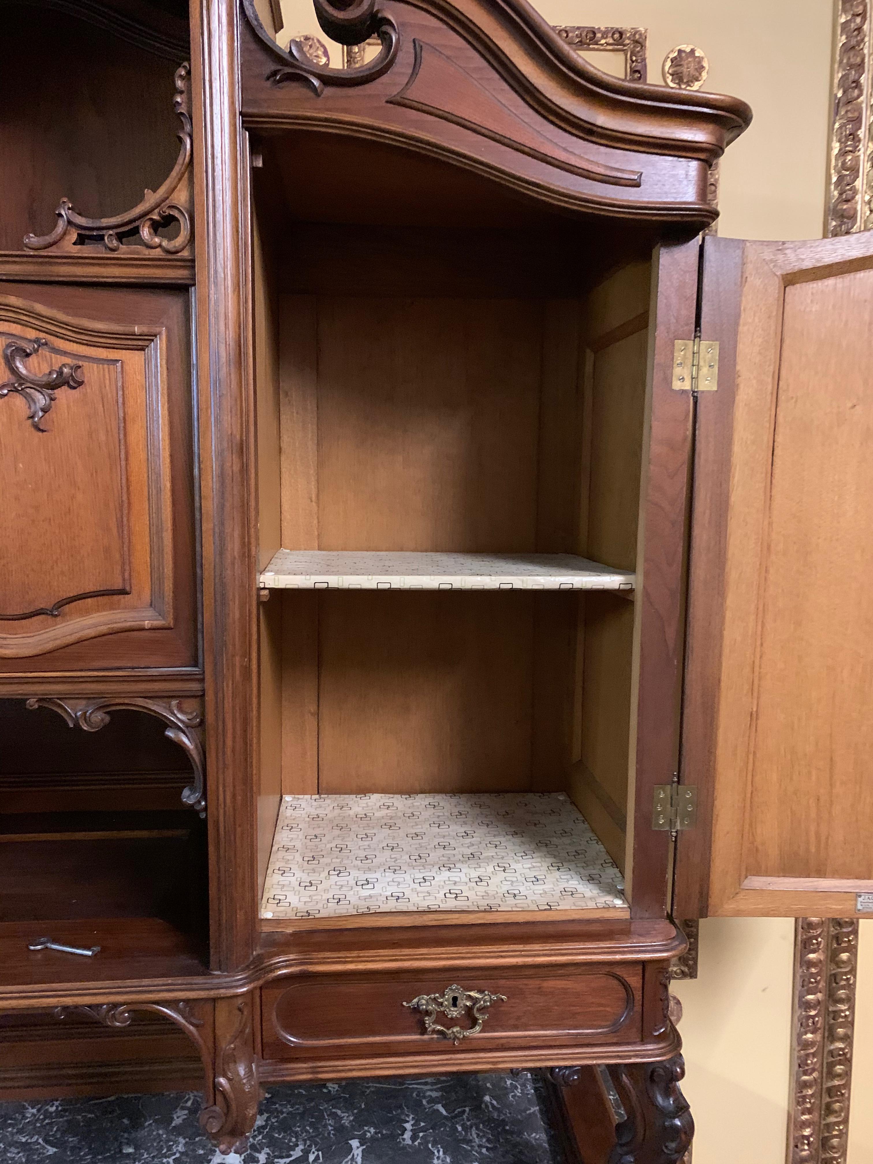 Original Vienna Buffet Cabinet by the Master Carpenter Jacob Kain, circa 1860 1