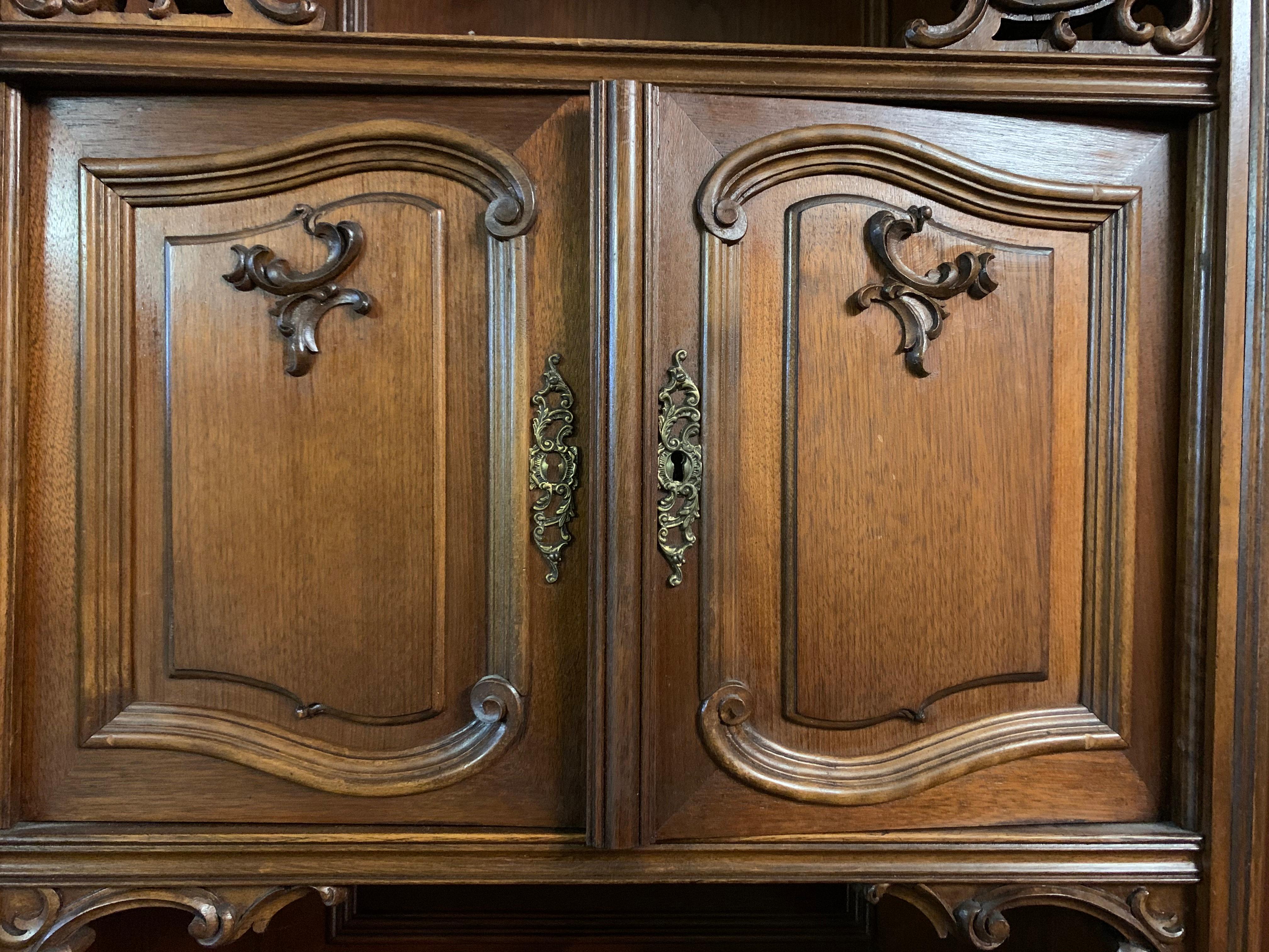 Rococo Original Vienna Buffet Cabinet by the Master Carpenter Jacob Kain, circa 1860