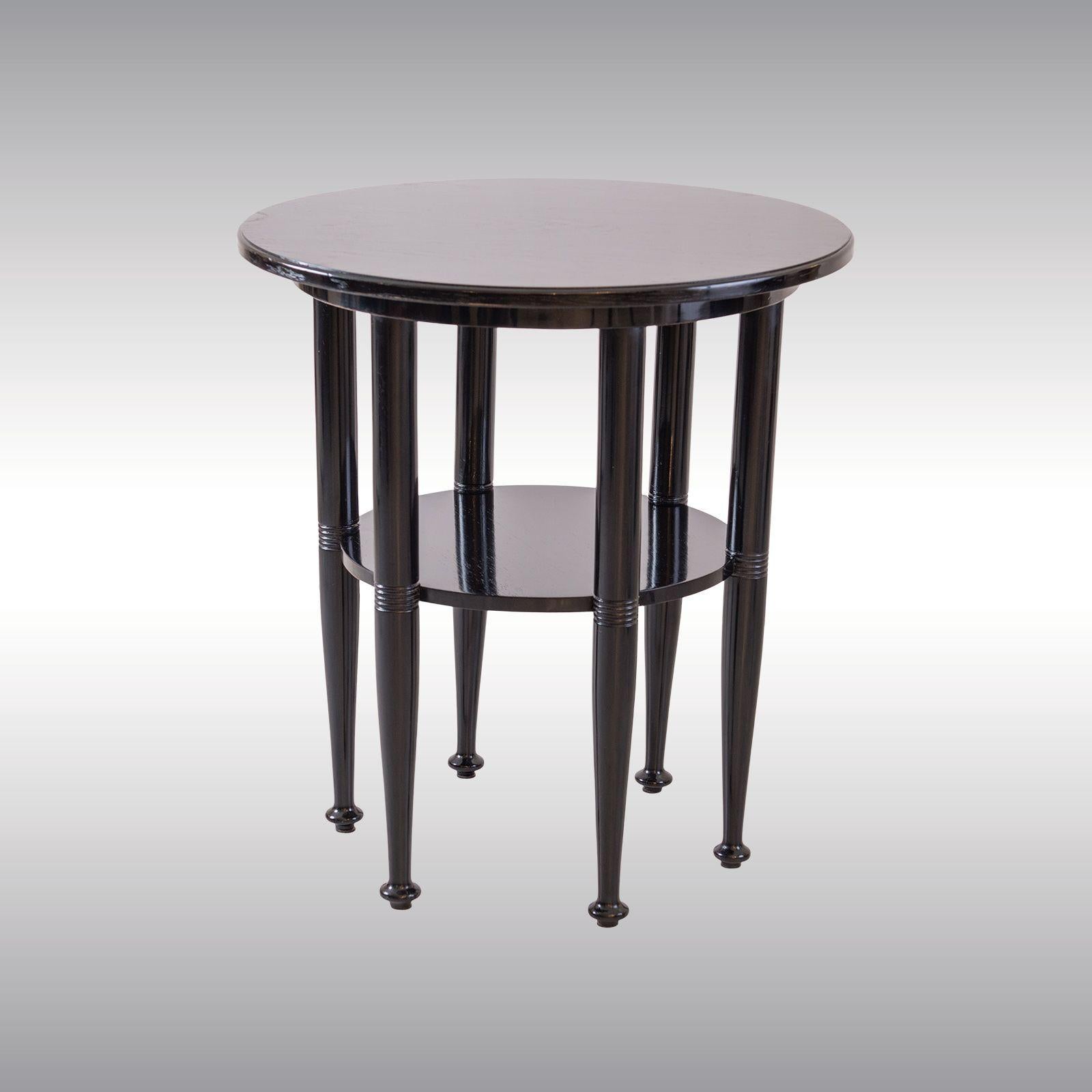 Autrichien Jugendstil viennois original  Table basse autrichienne Mastercraft 1905 en vente