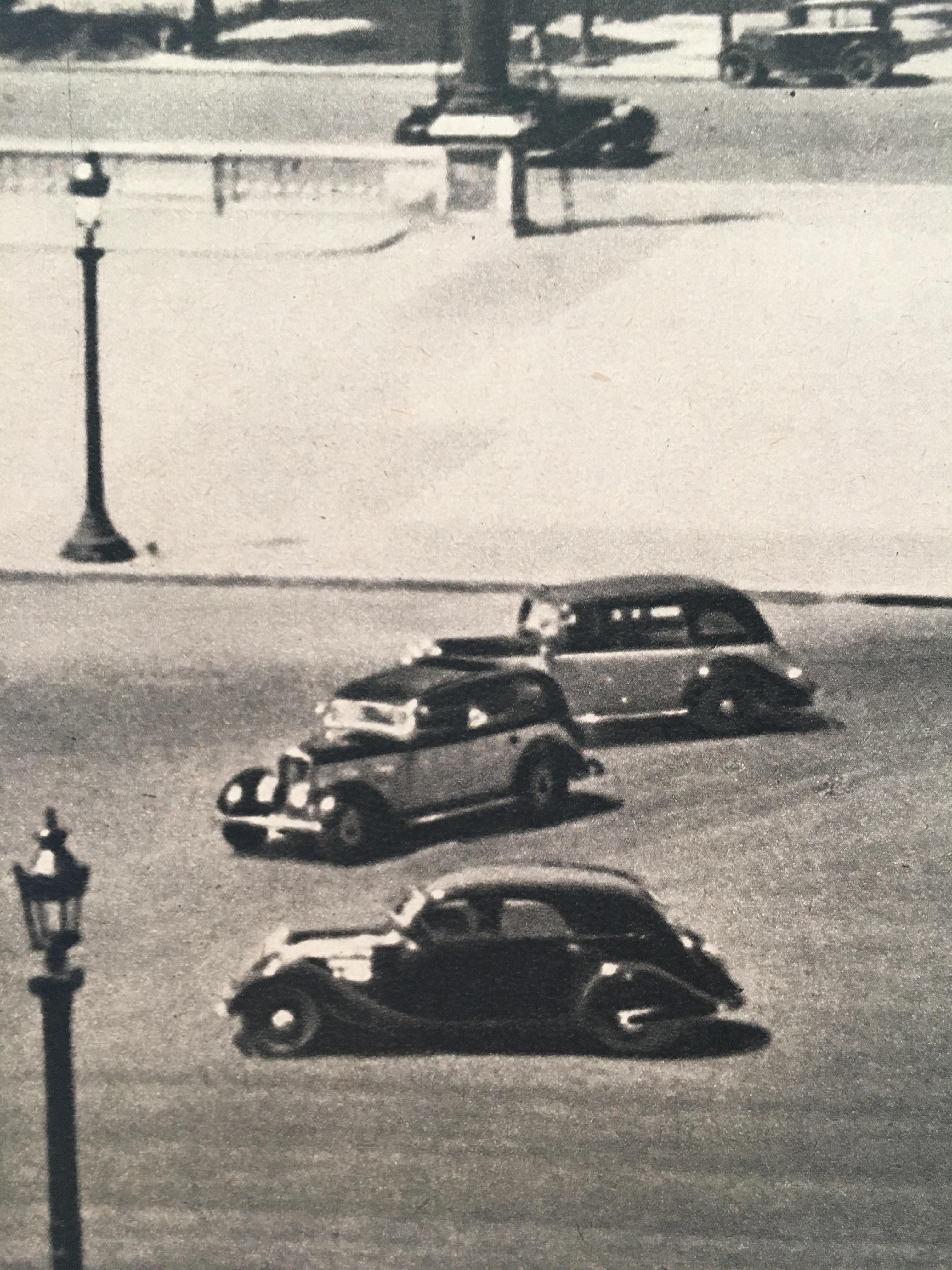 Français Affiche touristique originale du gouvernement français des années 1950 'Champs-Elysées' en vente