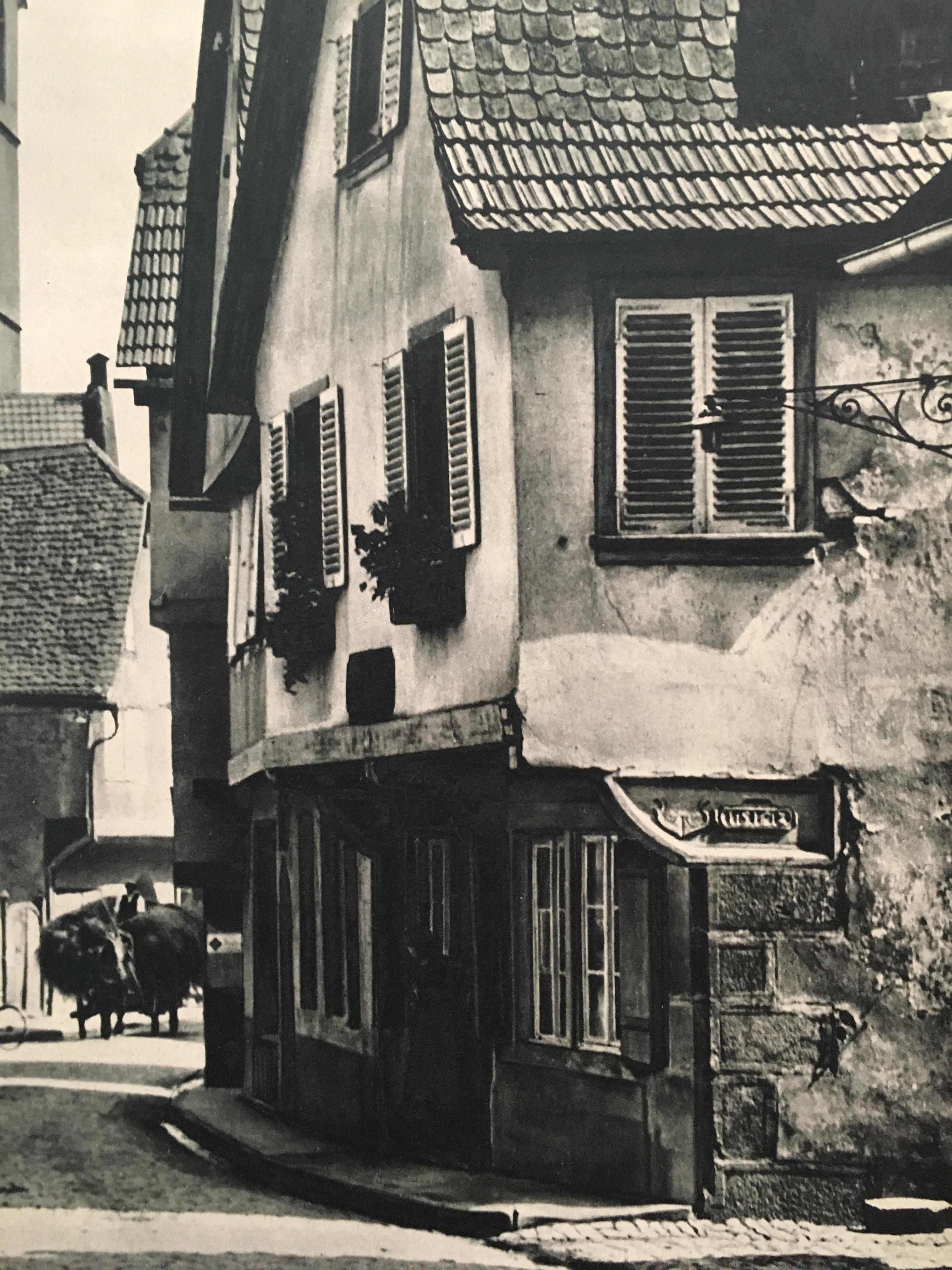 Français Affiche touristique originale du gouvernement français des années 1950 'Obernai' en vente