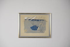 Original Abstrakte Farblithographie, Komposition von Jörgen Fogelqvist