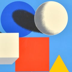 Original Vintage Advertising Poster Bauhaus Exhibition Royal Academy Of Arts