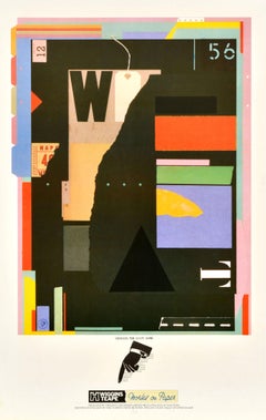 Poster pubblicitario originale d'epoca Scegliere la carta giusta Wiggins Teape